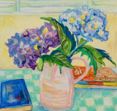 Hydrangeas in vase