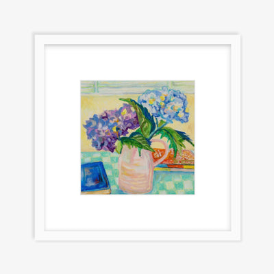 Hydrangeas in vase