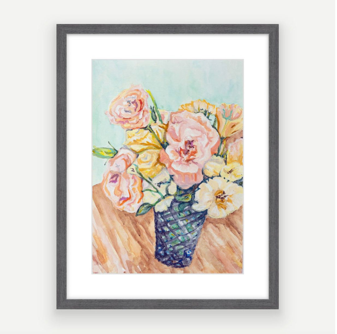 Lisianthas Original Artwork