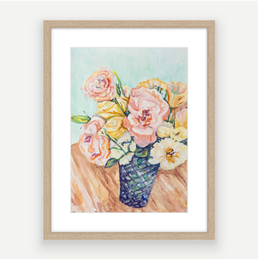Lisianthas Original Artwork