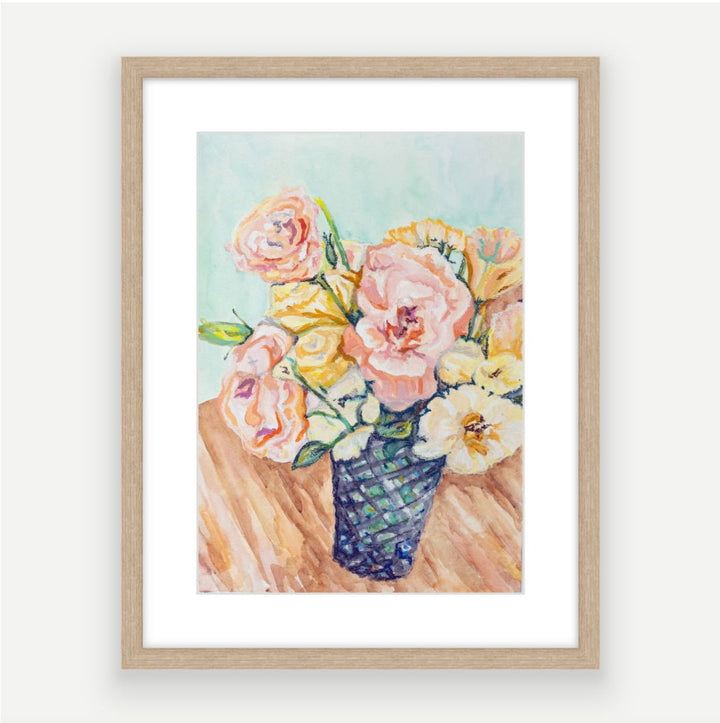 Lisianthas Original Artwork