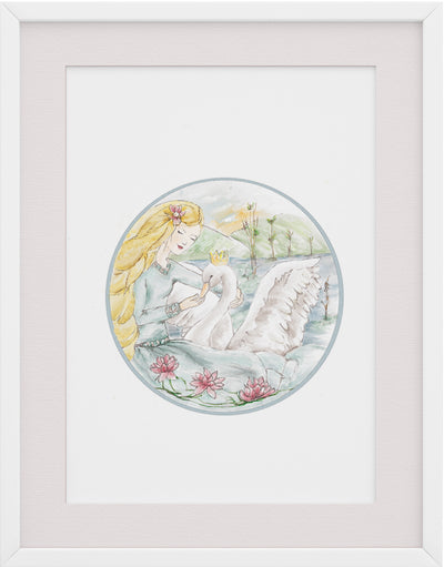 Swan Princess Art Print