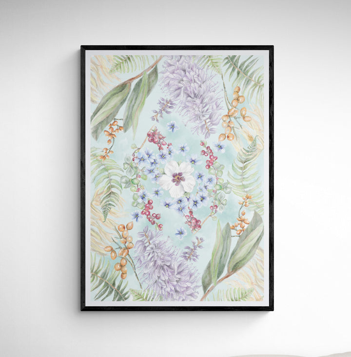 In Our Garden Art Print