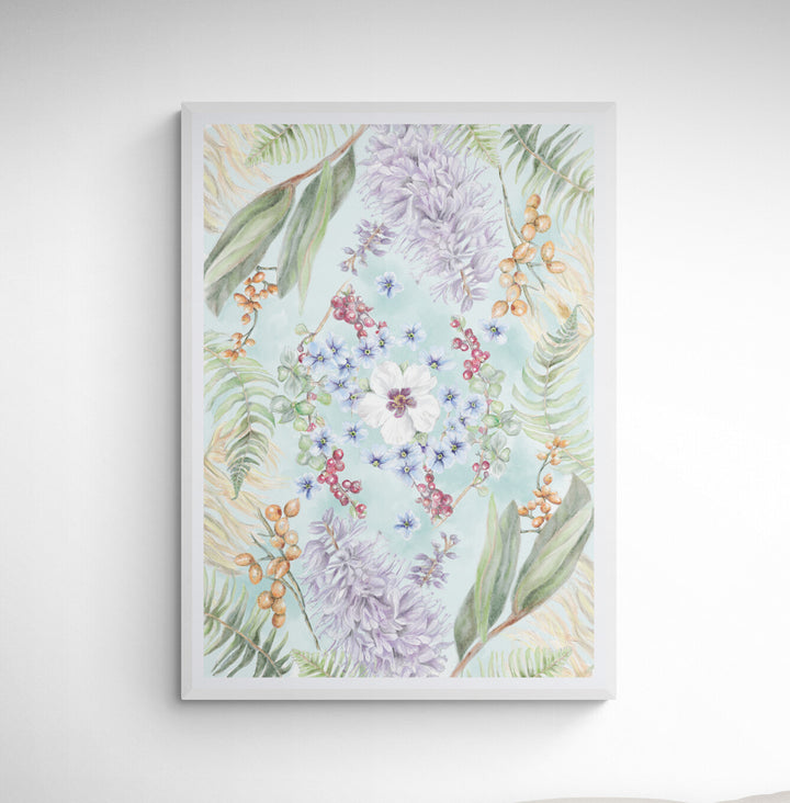 In Our Garden Art Print
