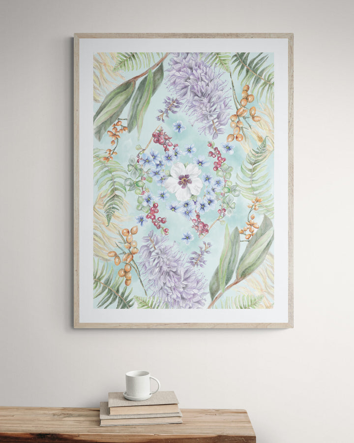 In Our Garden Art Print