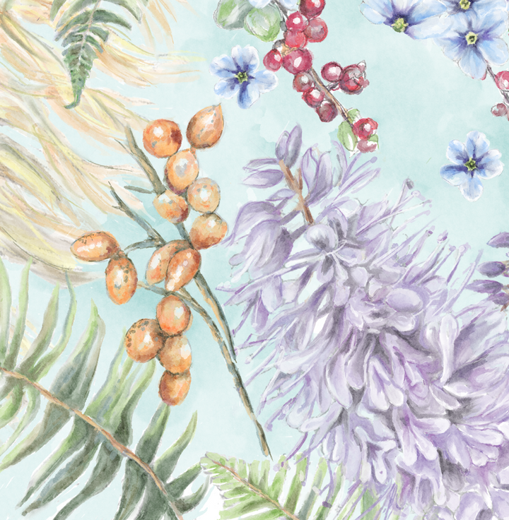 In Our Garden Art Print