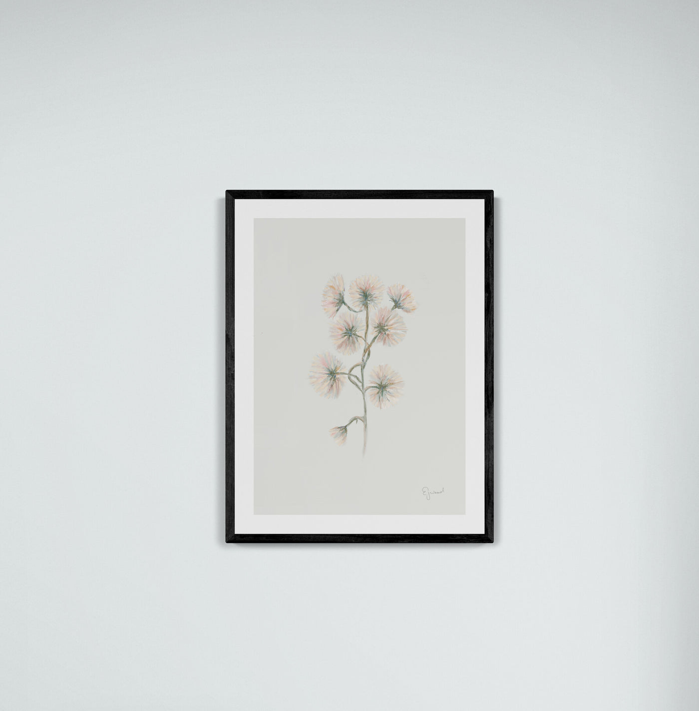 Autumn Dandelion #2 Art Print