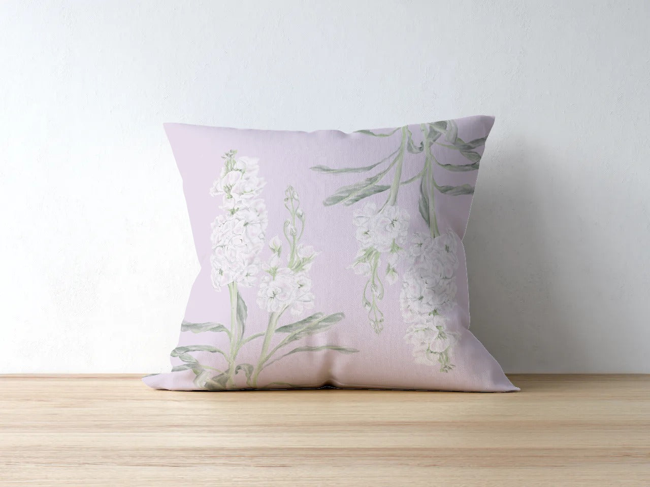Floral Lilac / Linen Cotton